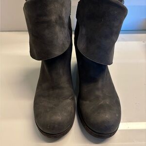 Vic Matie Black Moto Boots